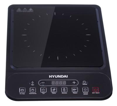 Плита  настольная индукционная HYUNDAI HYC-0101 черный (1-конф)