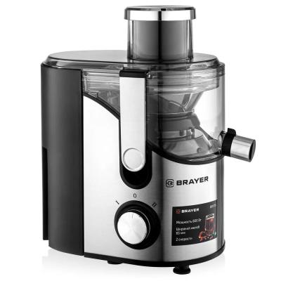 Соковыжималка центробежная BRAYER BR1710 серебристый [800 w]
