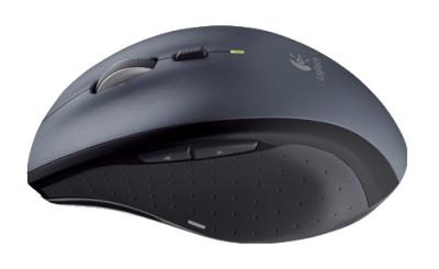Мышь LOGITECH M705 серебристый/черный лазерная (1000dpi) беспроводная