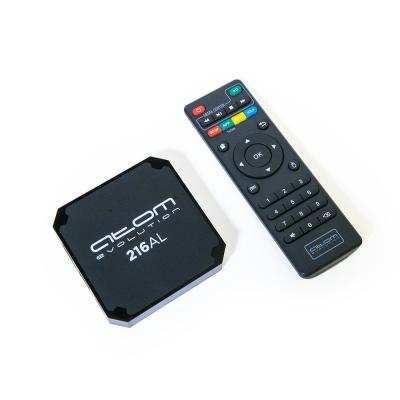 Смарт приставка ATOM-216AL (Android TV Box), Allwinner H313, 2/16Gb, АTOMevolution (16200)