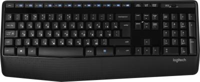 Клавиатура + мышь LOGITECH MK345 черный черный USB беспроводная (920-006489)