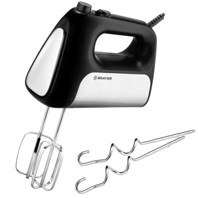 Миксер ручной BRAYER BR1303BK черный  [500w]