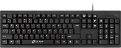 Клавиатура + мышь OKLICK 620M черный USB