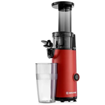 Соковыжималка шнековая BRAYER BR1706 черный красный