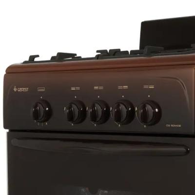 Плита газовая GEFEST CG 50М02 К83 коричневый (без крышки, реш.чугун)