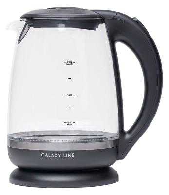 Чайник электрический GALAXY LINE GL 0559 черный стекло