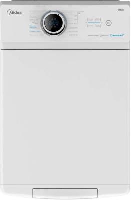 С/м вертикальная MIDEA MF100T80BS/W-RU (8 кг, пар) белый 