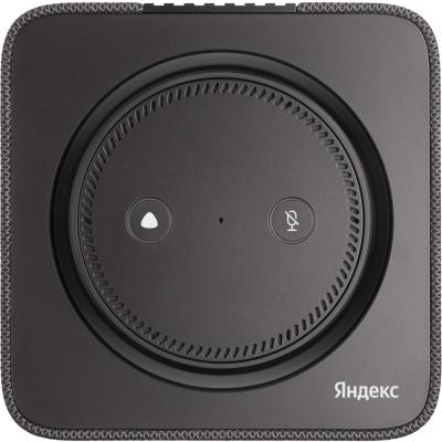 Умная колонка Яндекс Станция Макс с Zigbee графит/черный  (YNDX-00053K)