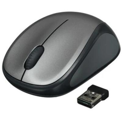 Мышь LOGITECH M235 серый/черный оптическая (1000dpi) беспроводная USB1.1 (2but)