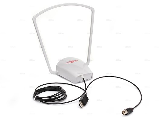 Антенна комнатная активная DVB-T2/ДМВ/МВ, РЭМО BAS-5107-USB Mini Digital