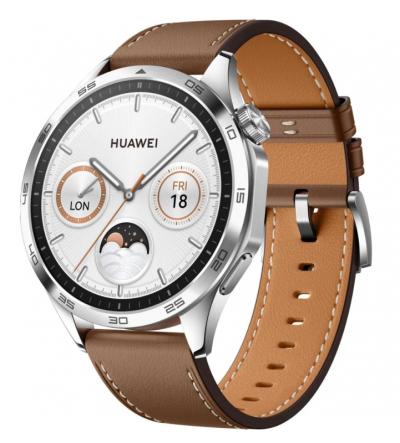 Смарт-часы HUAWEI GT 4 PNX-B19L BROWN [55020BGX]