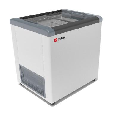 Ларь морозильный GELLAR FG 250 C серый (стекло прямое)