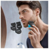 Бритва сетчатая BRAUN Series 3 3010BT синий/черный