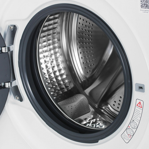 Стиральная машина фронтальная HAIER HW60-BP12929AE белый/графит (пар)