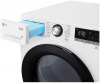 Сушильная машина LG DC90V3V6W белый (14 режимов, 9кг, тепл.насос,) Eco Hybrid, ThinQ