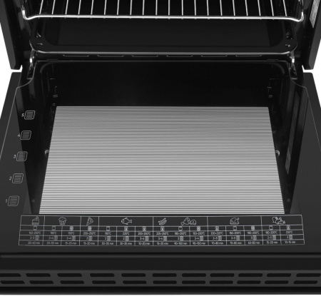 Духовой шкаф электрический MAUNFELD AEOD60103B2 чёрный стекло