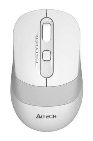 Клавиатура + мышь A4 Fstyler FG1010 клав:белый/серый мышь:белый/серый USB беспроводная Multimedia