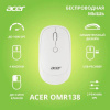 Мышь ACER OMR138 белый оптическая (1600dpi) беспроводная USB (3but) (ZL.MCEEE.01L)