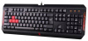 Клавиатура A4 Bloody Q100 черный USB Multimedia for gamer