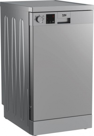 Посудомоечная машина 45см BEKO DVS050R02S сереб.(10 компл, диспл)