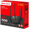 Роутер беспроводной Mercusys MR60X AX1500 10/100/1000BASE-TX черный