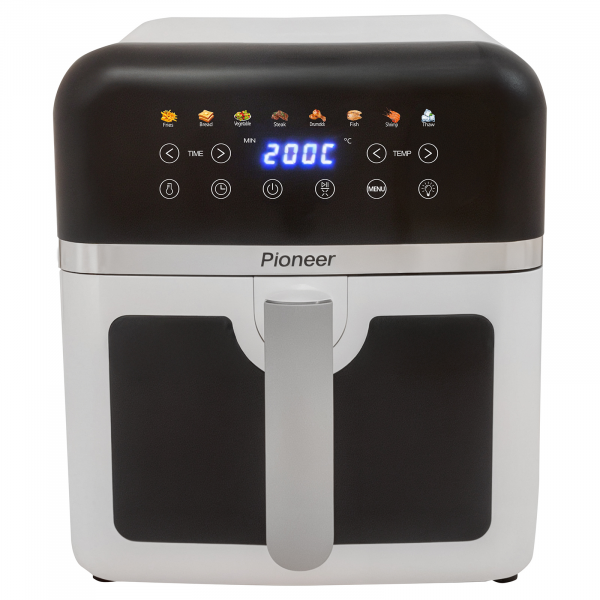 Аэрогриль PIONEER SM520D white (1850 Вт, 8 л, сенсор, программ - 8)