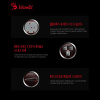 Клавиатура A4 Bloody Q100 черный USB Multimedia for gamer