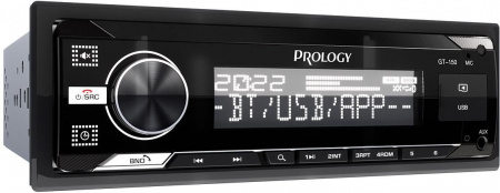 Автомагнитола USB/SD PROLOGY GT-150 1DIN 4x55Вт