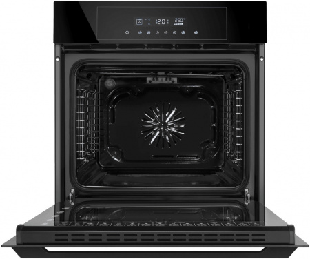 Духовой шкаф электрический MAUNFELD AEOD60103B2 чёрный стекло