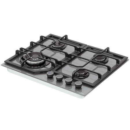 Поверхность газовая KRONA MYSTERIUM gh 60 GR (стекло, WOK,  г/к, )