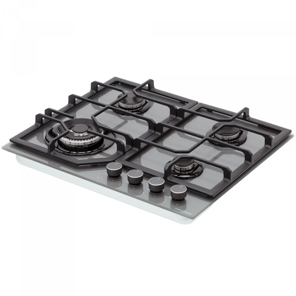 Поверхность газовая KRONA MYSTERIUM gh 60 GR (стекло, WOK,  г/к, )