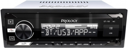 Автомагнитола USB/SD PROLOGY GT-150 1DIN 4x55Вт