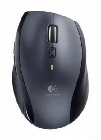 Мышь LOGITECH M705 серебристый/черный лазерная (1000dpi) беспроводная