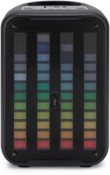 Минисистема HYUNDAI H-MC1204 черный 10Вт FM USB BT micro SD