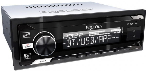 Автомагнитола USB/SD PROLOGY GT-150 1DIN 4x55Вт