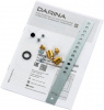 Плита комбинированная DARINA S KM 521 300 W белый (двухконфорочная,без крышки)